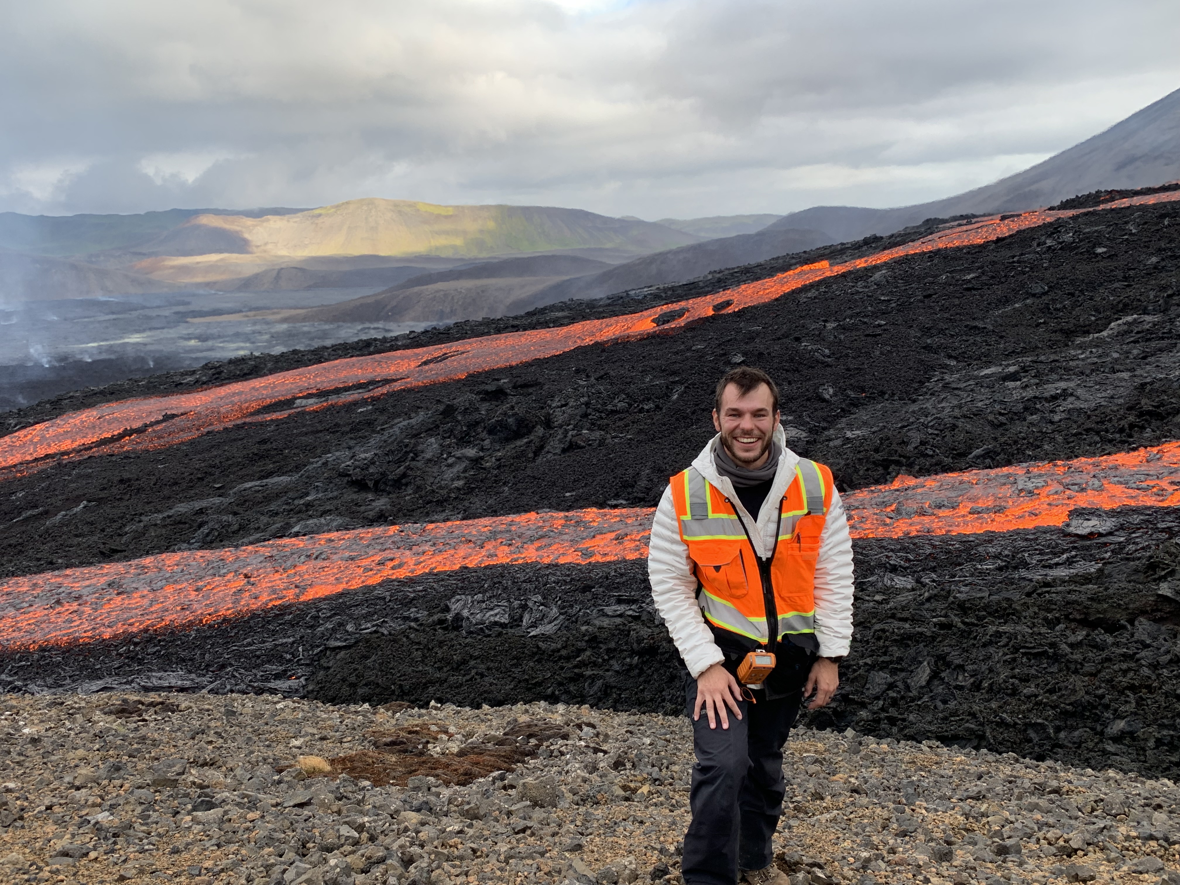 Field work in Iceland
